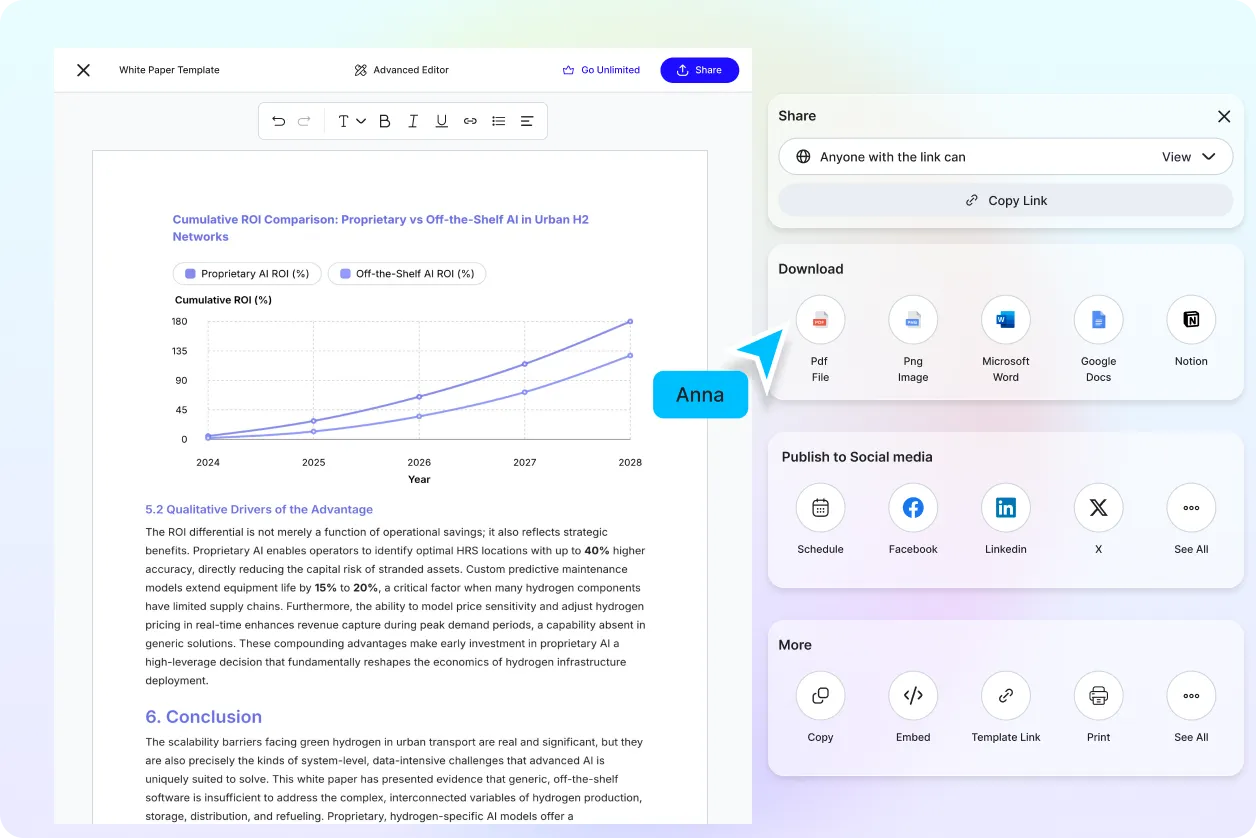 Free AI White Paper Generator, AI White Paper Maker [ No Signup ]